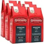 Community Coffee Signature Blend Dark Roast, 72oz (Pack of 6) for $29.53
