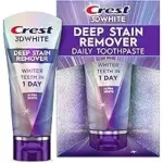 Crest 3D White Brilliance Deep Stain Remover Toothpaste 2.1oz for $4.00