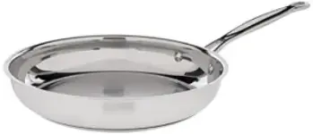 Cuisinart 10″ Stainless Steel Open Skillet – $34 (Save $16)