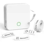 Detonger P0 Mini Bluetooth Label Maker with 180-Sheet Roll – $9.99 ($18.89 Value)