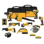 DEWALT 20V MAX 10-Tool Cordless Power Tool Set – $639 (Save $360) $639.00