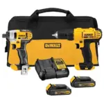 DeWALT 20V MAX Cordless Drill and Impact Driver Combo Kit for $122.32