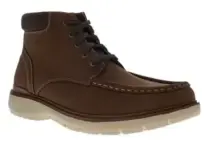 Dockers Men’s Rowan Lace-Up Boots – Dark Tan (Sizes 9-12) $12