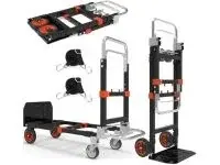 Doerpuz 3-in-1 Folding Hand Truck (500 Lbs Capacity) – $68.99