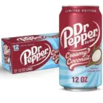 12-Pack Dr Pepper Creamy Coconut Soda for $5