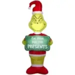 Dr. Seuss The Grinch 5.5 ft Inflatable Yard Decoration – $18.00