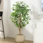 DR.Planzen 4′ Artificial Ficus Tree with Natural Wood Trunk – $24 at Walmart