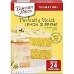 Duncan Hines Lemon Supreme Cake Mix, 15.25oz – $0.85 at Amazon