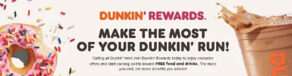 Get Free Hot or Iced Coffee at Dunkin’ Donuts with Code