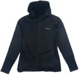 Eddie Bauer Women’s Mini Grid Fleece Jacket (Black) – $9.99 ($70 Value)