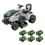 EGO Power+ 42″ Electric Riding Lawn Mower – $3708.28 ($4399.99 Value) with Free Shipping
