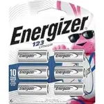 6-Pack Energizer 123 Lithium Batteries – $9.97 ($16.32 Off)