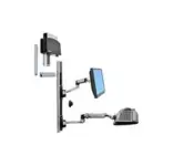 Ergotron LX Series Wall Mount System with Small CPU Holder for $322.09