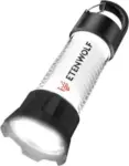 ETENWOLF 2-in-1 Rechargeable Camping Lantern & Flashlight, 1000 Lumens – $14