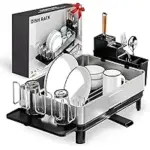 Ewaiira 16.5″ x 12.6″ Stainless Steel Dish Drying Rack – $38.39 ($25.60 Off)