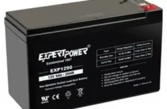 ExpertPower EXP1290 12V 9AH SLA AGM Rechargeable Battery for Ride-On Toys – $12.93 ($23.50 List Price)