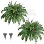 2-Pack of Fake Artificial Ferns with Spikes for $22.99