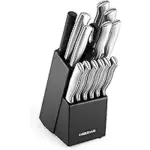 Farberware 15-Piece Kitchen Knife Set with Stainless Steel Blades for $21.69