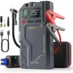 Featou V5 5-in-1 5500A Jump Starter with Air Compressor for $35.97