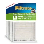 Filtrete MPR 700 MERV 8 AC Furnace Air Filter 6-Pack for $23.55