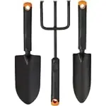 Fiskars 3-Piece Garden Tool Set (Trowel, Transplanter, Cultivator) – $10.49 ($14.97 Value)