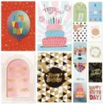 14-Pack Frelimiu 3D Handmade Birthday Cards with Envelopes $6.62