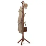 Freyawin Solid Wooden Coat Rack Now Only $14