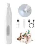 FURBONA Rechargeable Dog & Pet Paw Trimmer with LED Light – $4.99