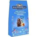 Ghirardelli Dark Chocolate Sea Salt Caramel Snowmen, 5.8oz Bag – $3.66 at Amazon