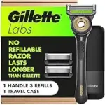 GilletteLabs Exfoliating Bar Shaving Razor with 1 Handle & 3 Refills – Just $15.58 (Save 38%)