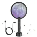 GooQand 2-in-1 4000V Bug Zapper Racket – $16.09