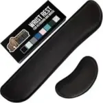 Gorilla Grip Silky Memory Foam Wrist Rest 2-Pack for $8.99