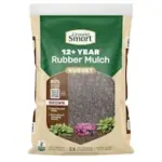 GroundSmart 12+ Year Brown Rubber Mulch Nuggets for $5.00