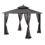 Hampton Bay Holden 10×10 Ft Outdoor Patio Gazebo for $498