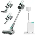 Haushof 250W Cordless Vacuum Cleaner with Auto Empty Station – $118.74 (Was $299.99)