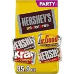 Hershey’s Miniatures Assorted Chocolate Candy Party Pack, 35.9oz – $10.39