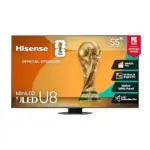 Hisense 55″ 4K Mini-LED QLED Smart TV – 165Hz Refresh Rate – $699.96 at Amazon