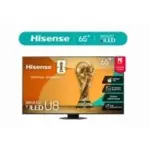 Hisense 65U8QG 65-inch Mini-LED ULED 4K UHD Smart TV – $799.96 ($100 Off)