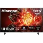 Hisense A7 Series 55″ 4K HDR Smart Google TV (55A7N, 2024 Model) – $269.99 ($160 Off)
