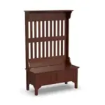 Homestyles Cherry Hall Tree with Storage Bench for $188