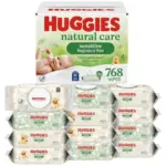 Huggies Natural Care Sensitive Baby Wipes – 768 Count for $14.84
