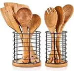 Hunnycook 2-Piece Metal Mesh Utensil Holder Set – $11.49 ($22.99 Original Price)