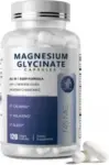 iMATCHME Magnesium Glycinate 850mg Capsules (120-Count) – $12