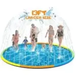 Instraella 13′ Large Foldable Splash Pad for $41.99