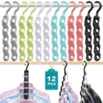 12-Pack JIAYIISHU Closet Organizers $5.99
