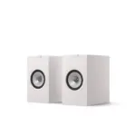 KEF Q1 Meta 2-Way Bookshelf Speakers (Pair) – White – $399.99 ($699.99 Value)