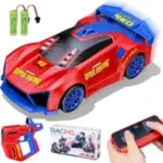 Kenvc 3-In-1 1:24 Remote Control Car with Infrared Gun for $16