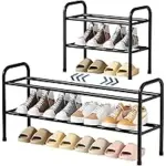 Kitsure 2-Tier Extendable Shoe Rack – $9.99 ($24.99 Original)