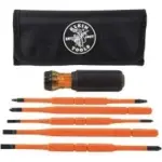 Klein Tools 32288 Insulated 8-in-1 Screwdriver Set – $40.00