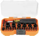 Klein Tools ProFlex 38-Piece Impact Screwdriver Bit and Socket Set for $25.98